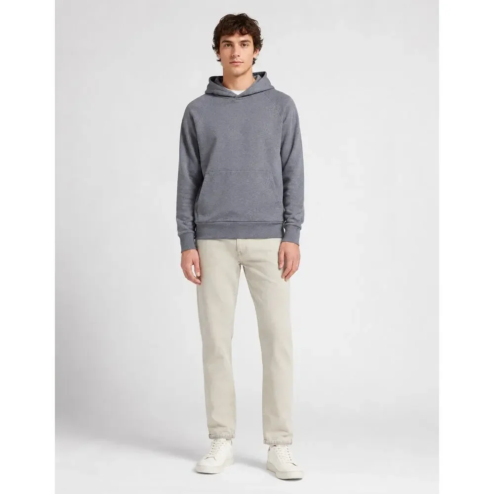 Everlane The Track Organic Cotton Hoodie Pullover Mens Small Heather Grey New